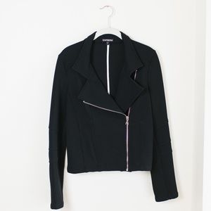 Express Black Moto Jacket